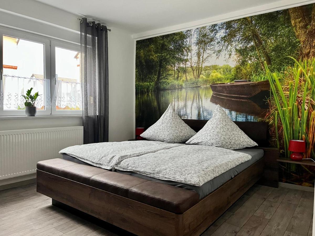Ferienwohnung Kahnstübchen Lübben Exterior foto